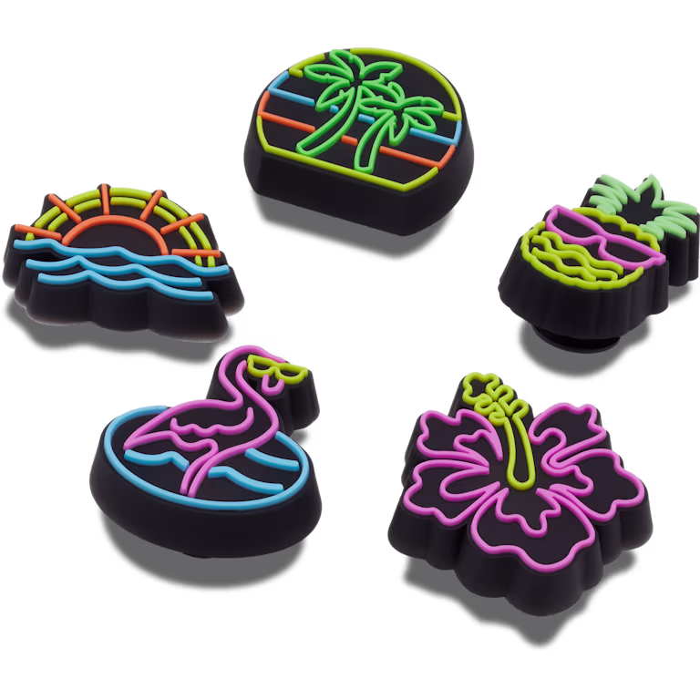 Crocs Lights Up Neon 5 Pack