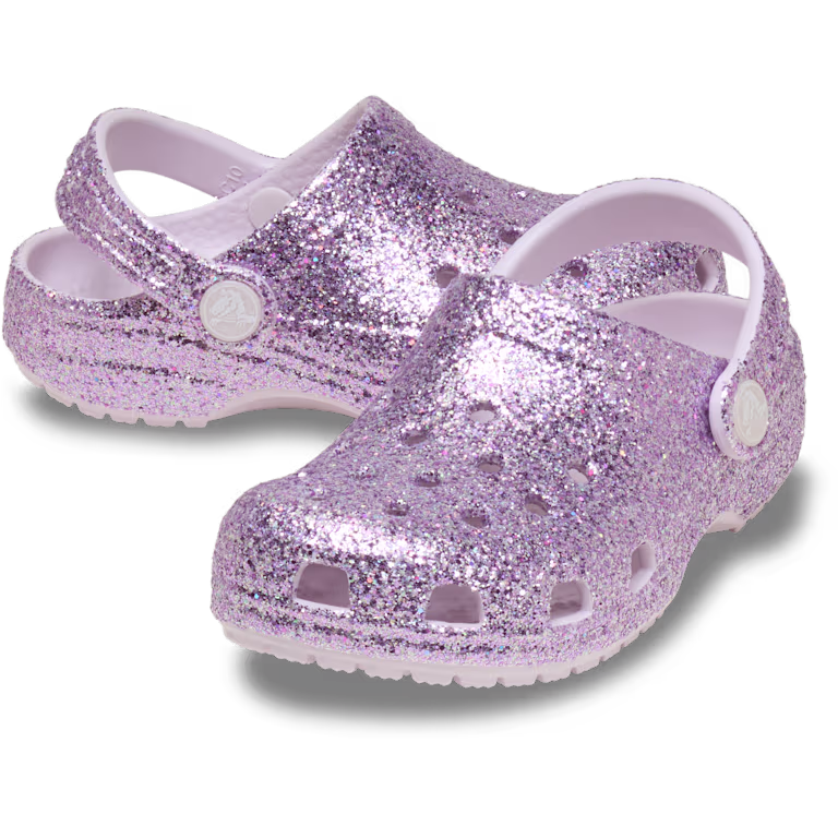 Crocs Toddler Classic Chunky Glitter Clog