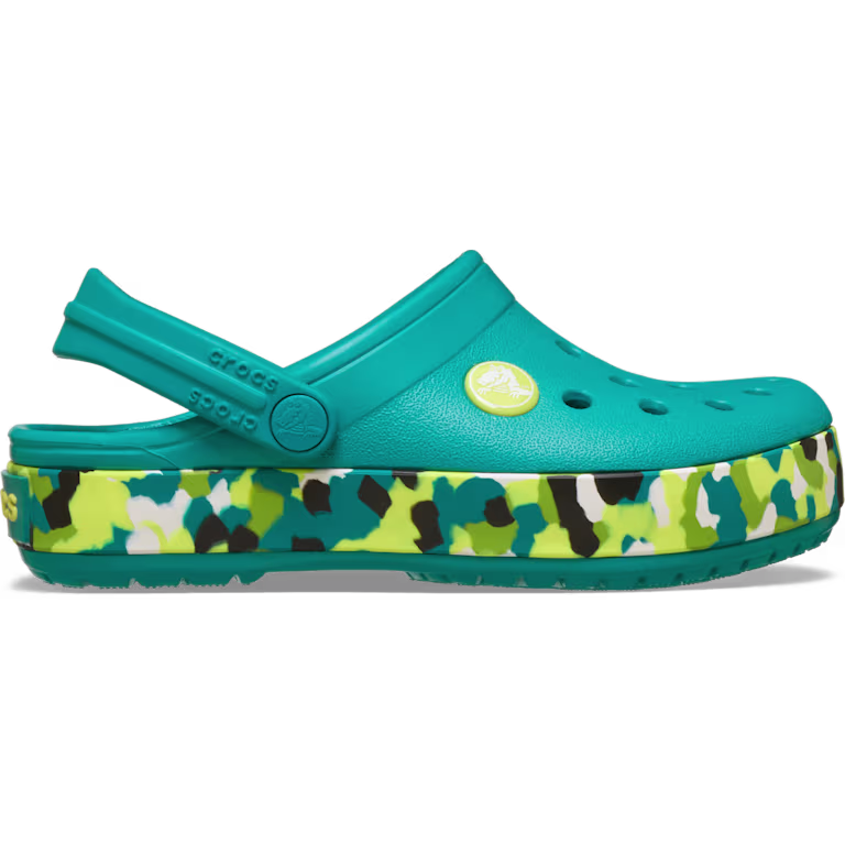 Crocs Toddler Crocband Glow Confetti Band Clog