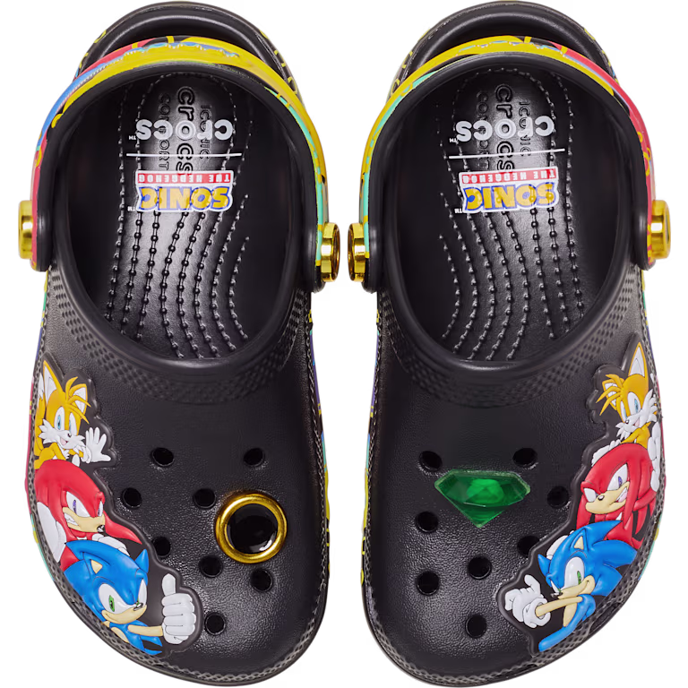 Crocs Toddlers' Sonic the Hedgehog Classic Clog