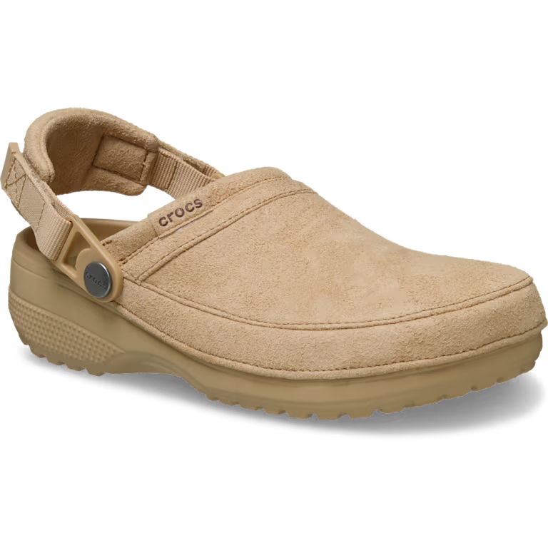 Crocs Classic Crafted Vegan Suede Clog