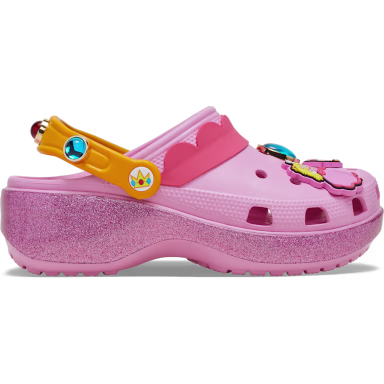 Crocs Princess Peach Classic Platform Clog