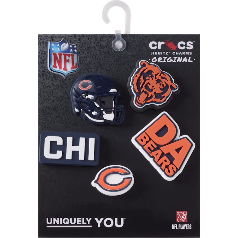 Crocs NFL Chicago Bears 5 Pack