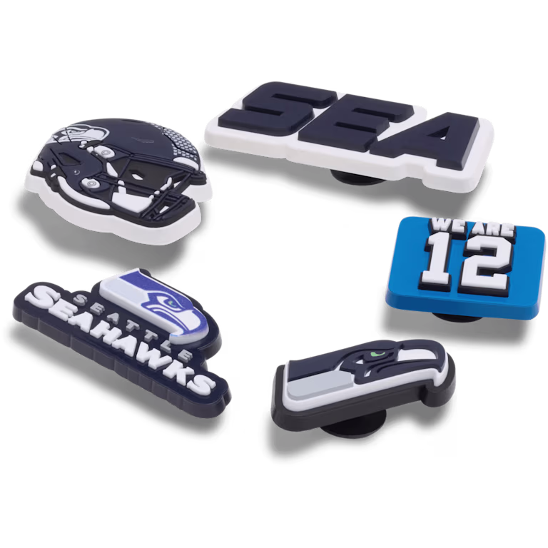 Crocs NFL Seattle Seahawks 5 Pack