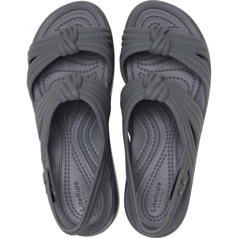 Crocs Brooklyn Low Wedge Knot Sandal