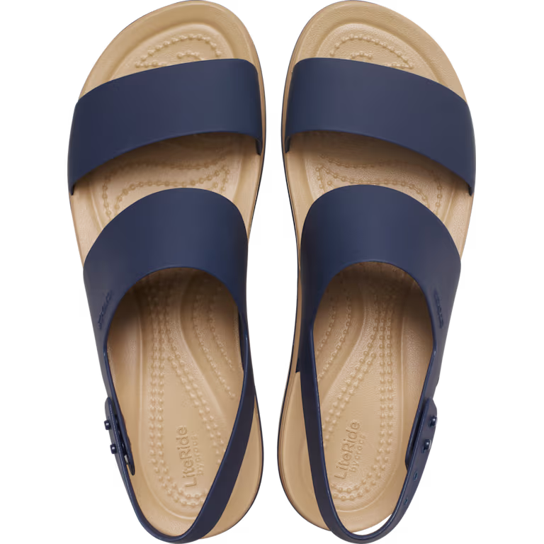 Crocs Brooklyn Low Wedge Matte Wrap Sandal