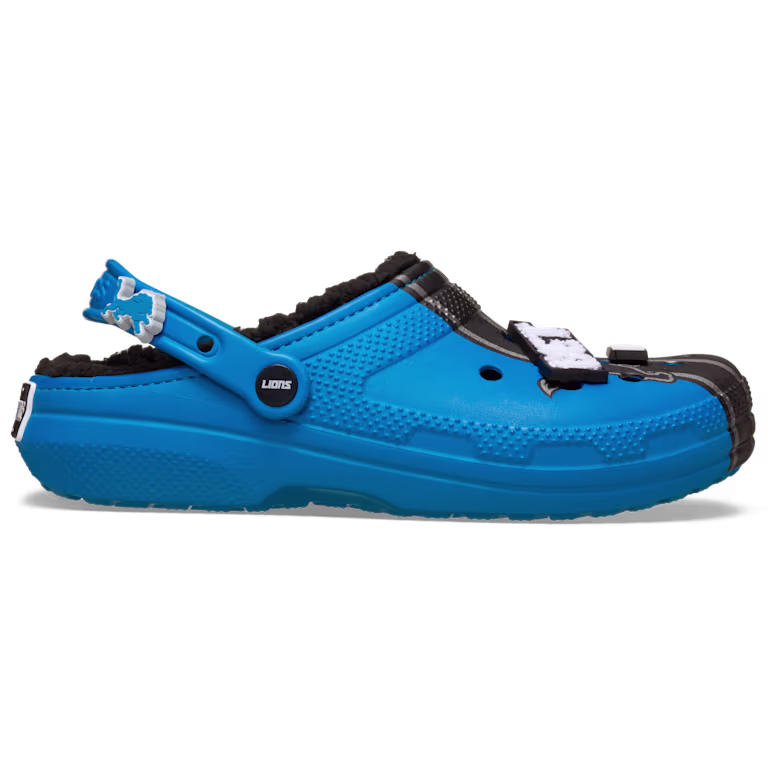 Crocs NFL Detroit Lions Classic Lined Clog