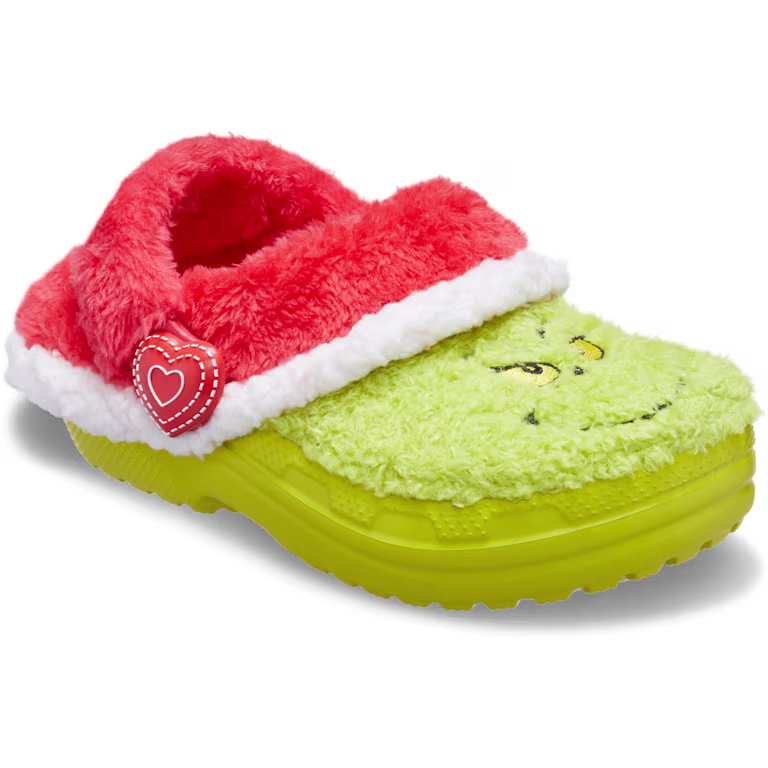 Crocs Kid's The Grinch Classic Lined Clog
