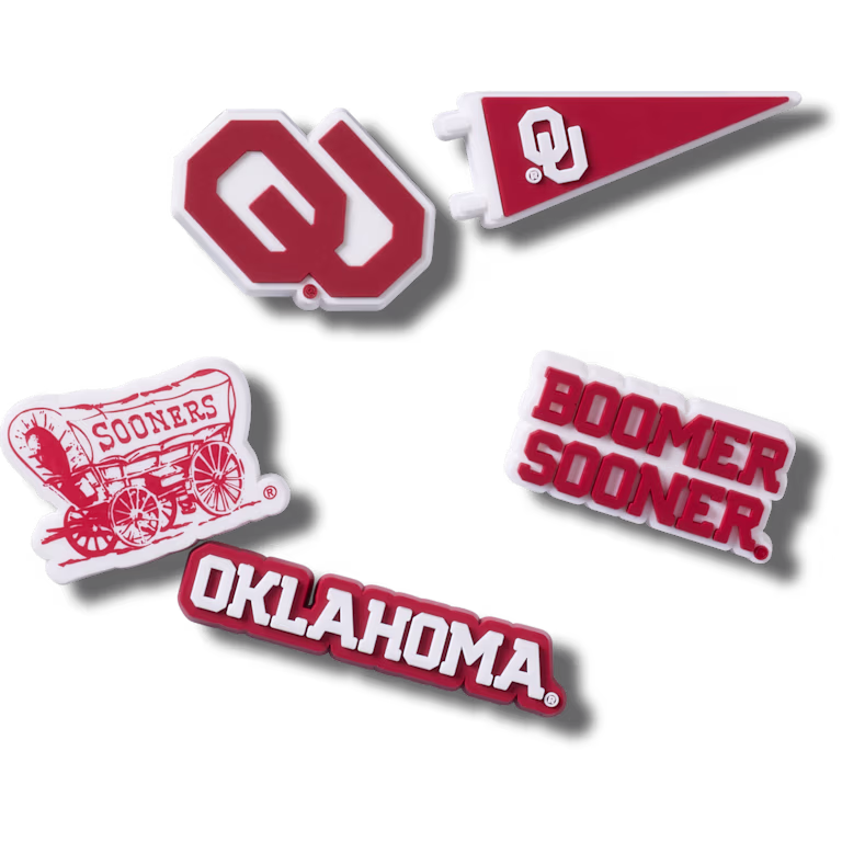 Crocs Univ of Oklahoma 5 Pack