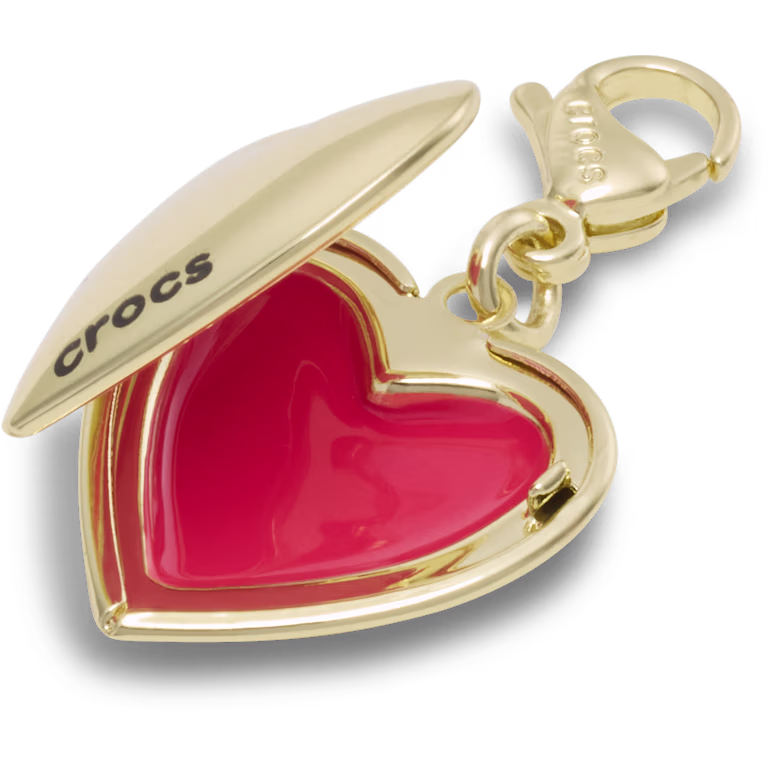Crocs Gold Locket Charm