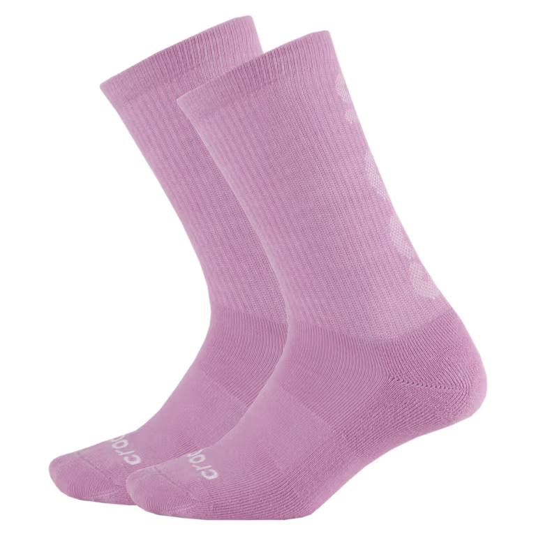 Crocs Texture Logo Crew Socks 3PK