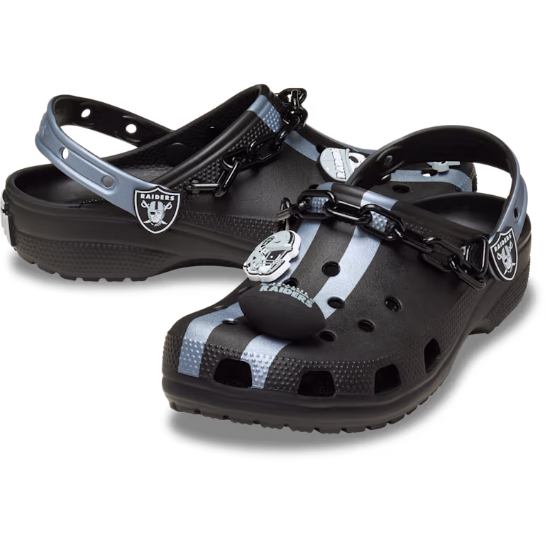 Crocs NFL Las Vegas Raiders Classic Clog