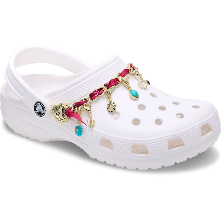 Crocs Gold Bandana Rivet Chain