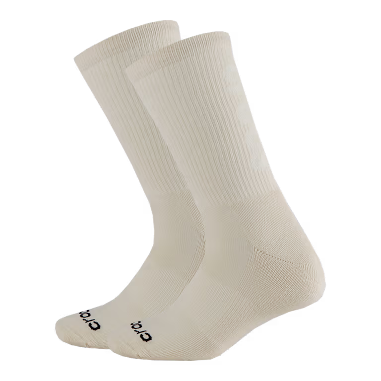 Crocs Texture Logo Crew Socks 3PK