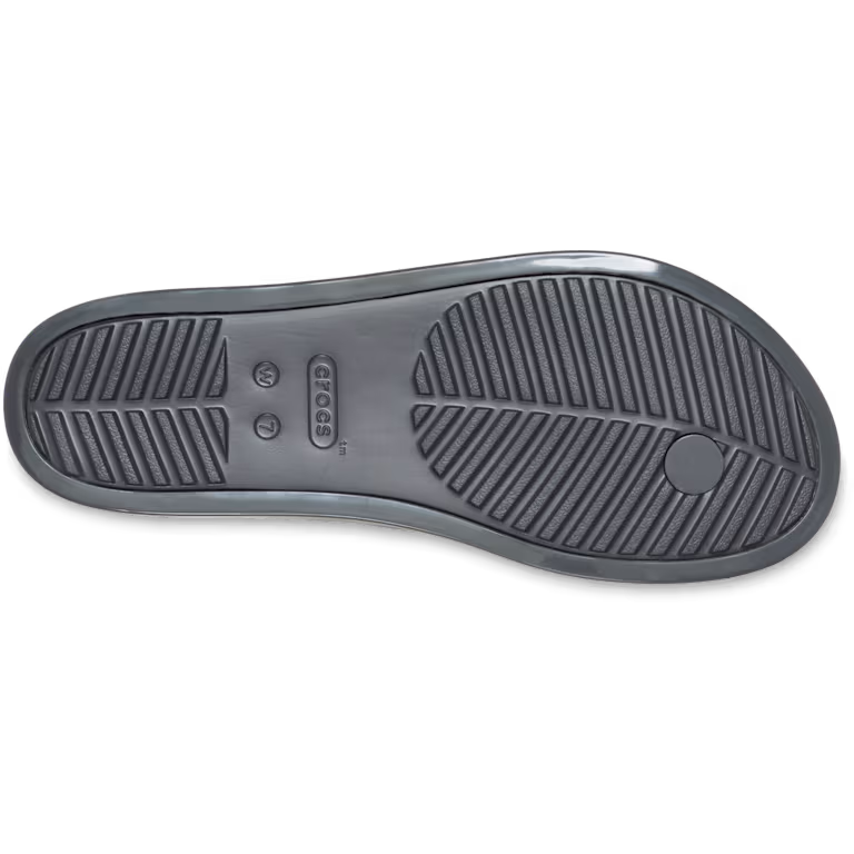 Crocs Miami Round Toe Dark Floral Flip