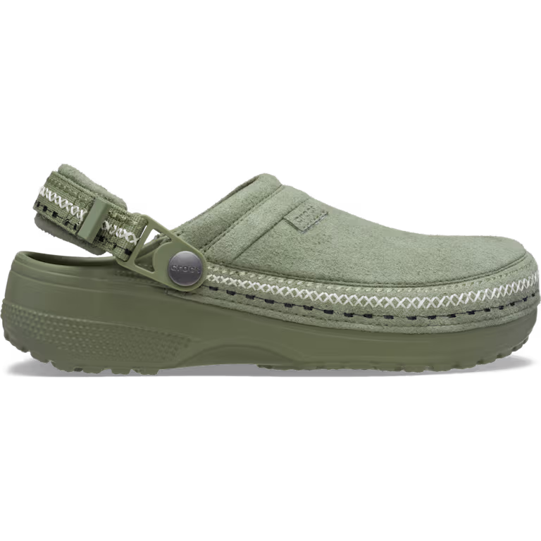 Crocs Crafted Vegan Suede Stitch Clog