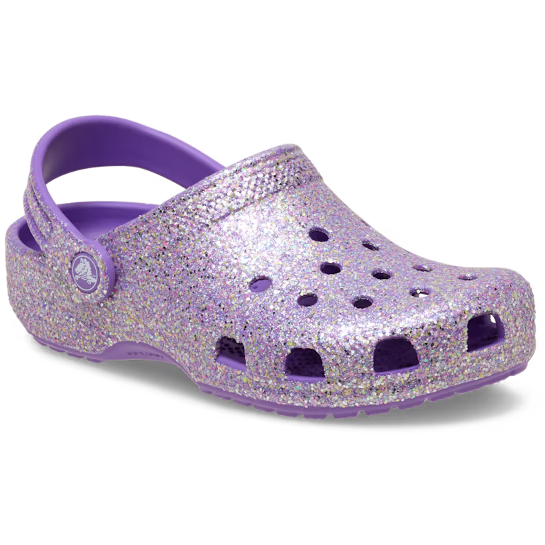 Crocs Kids' Classic Fantasy Glitter Clog