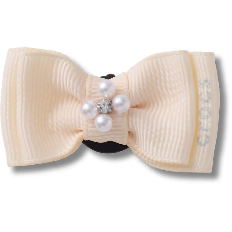Crocs Ivory Pearl Bow