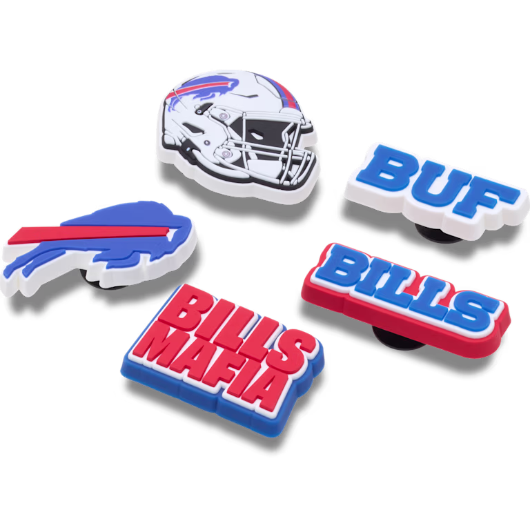 Crocs NFL Buffalo Bills 5 Pack