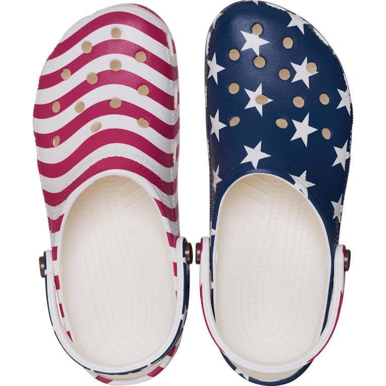 Crocs Classic American Flag Clog