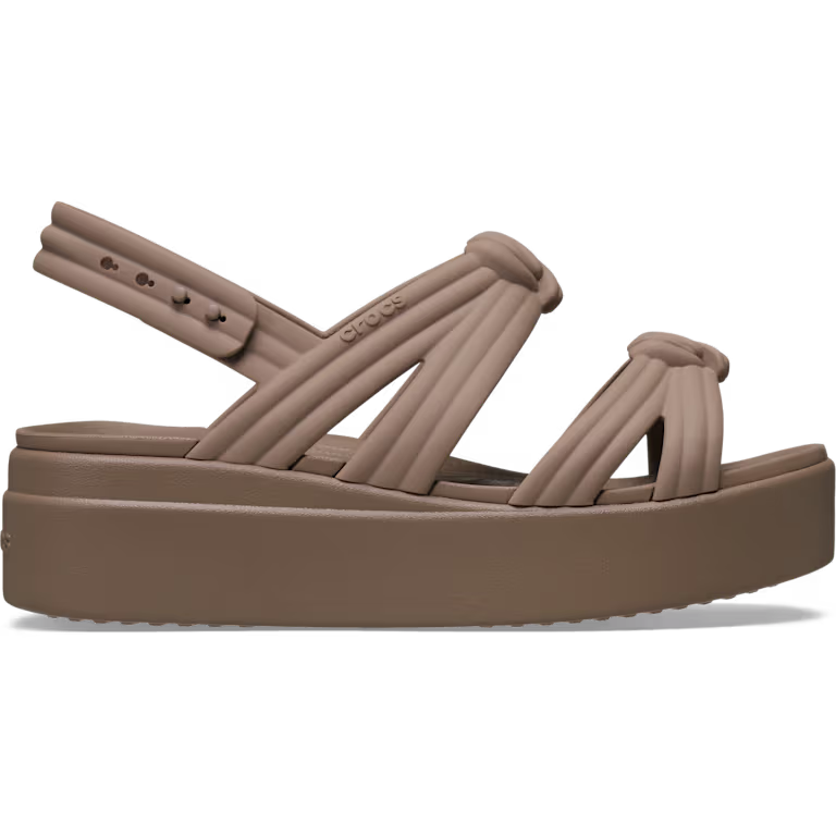 Crocs Brooklyn Low Wedge Knot Sandal