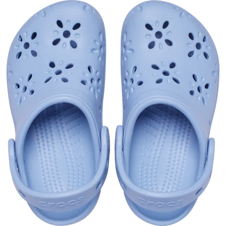Crocs Toddler Classic Floral Cut-Out Clog