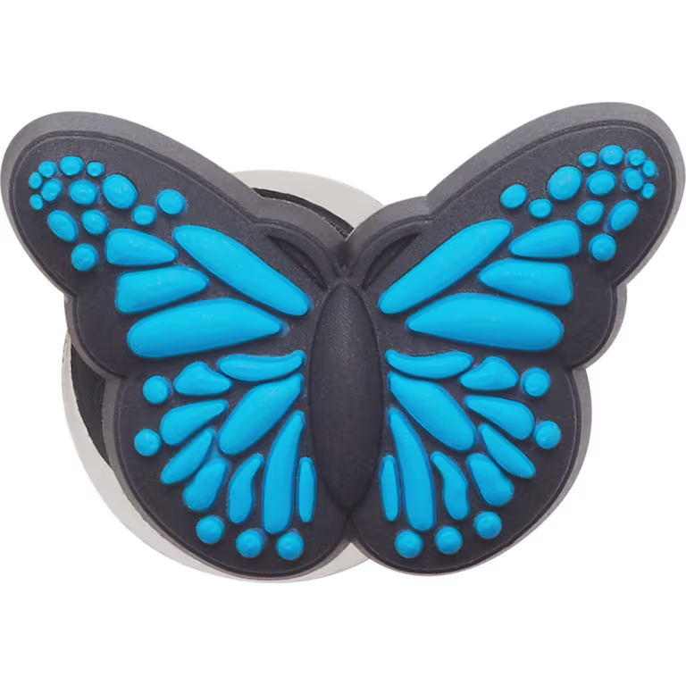 Crocs Blue Butterfly