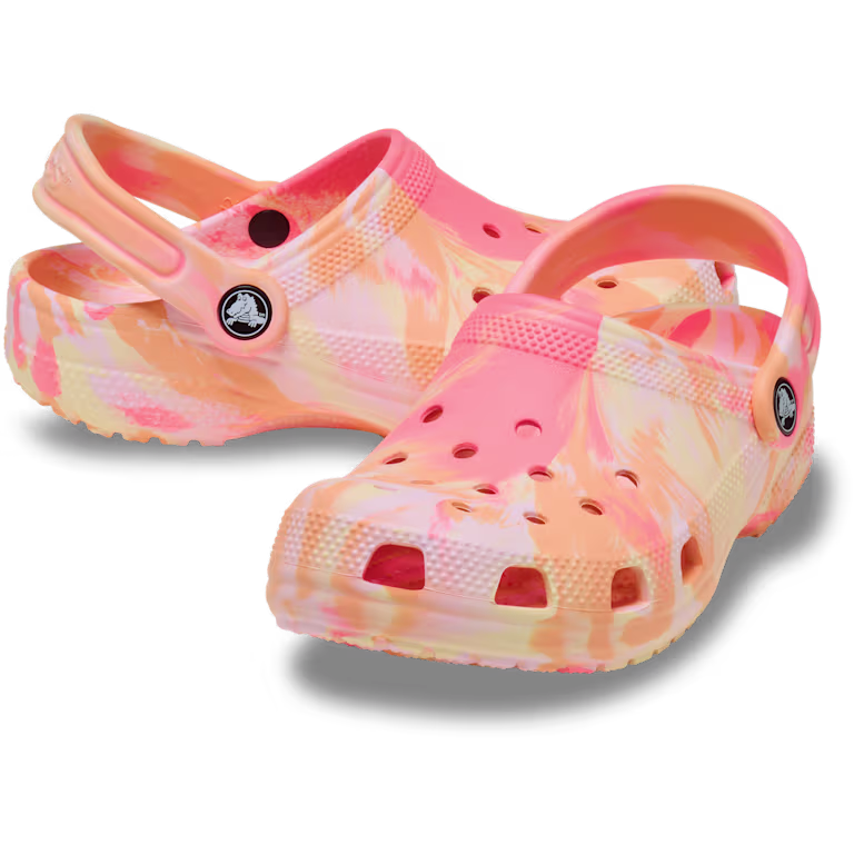 Crocs Kids' Classic Marbled Clog
