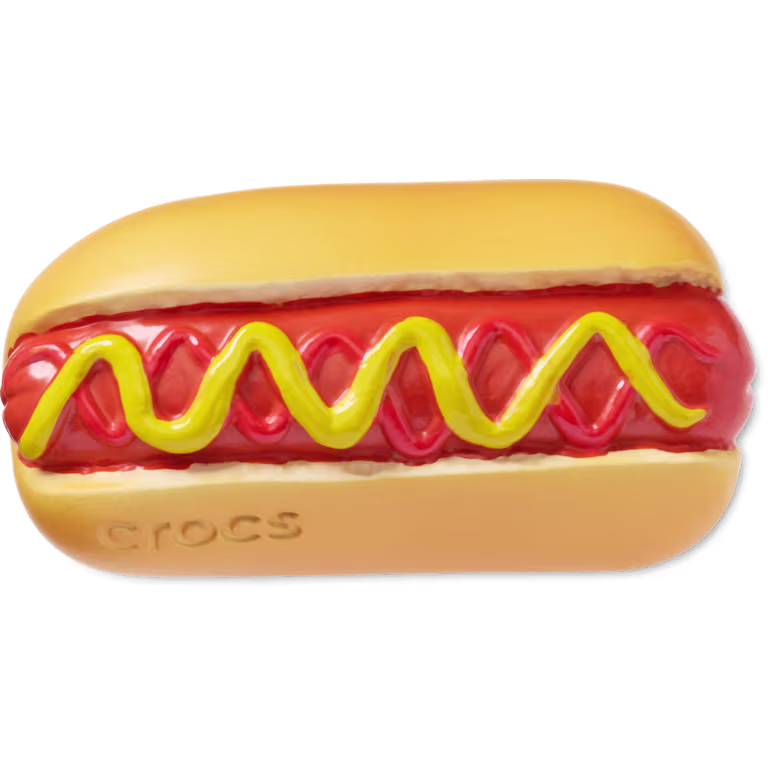 Crocs Hot Dog Dipped in Mustard