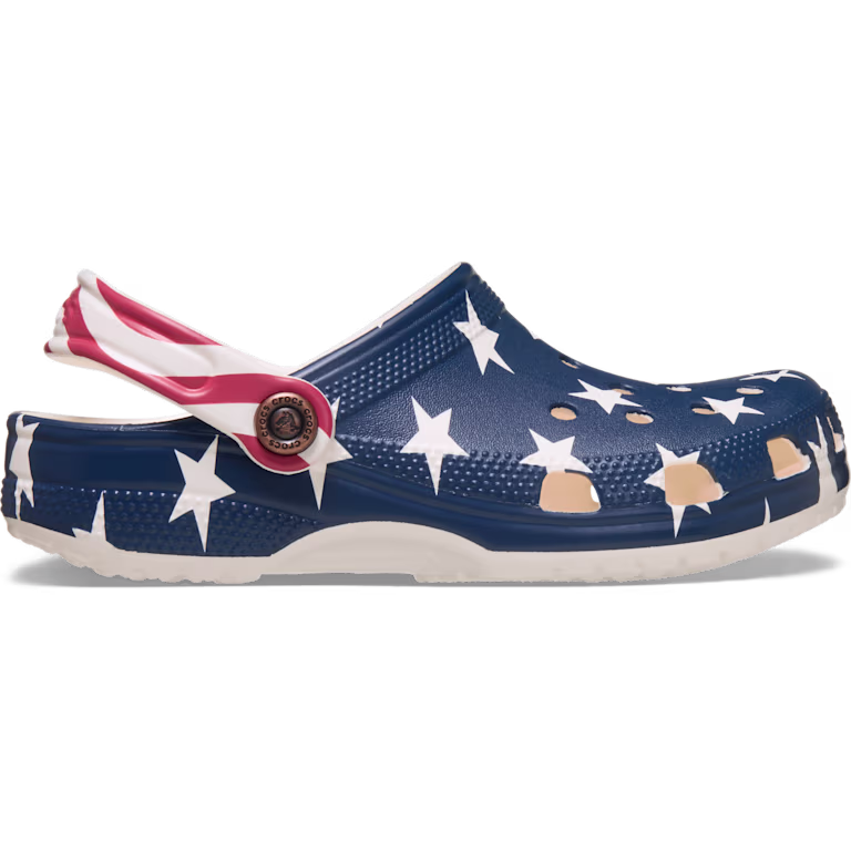 Crocs Kids’ Classic American Flag Clog