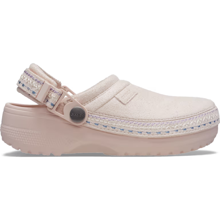 Crocs Kids' Crafted Vegan Suede Stitch Clog