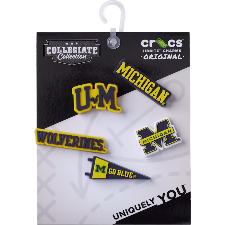 Crocs University of Michigan 5 Pack