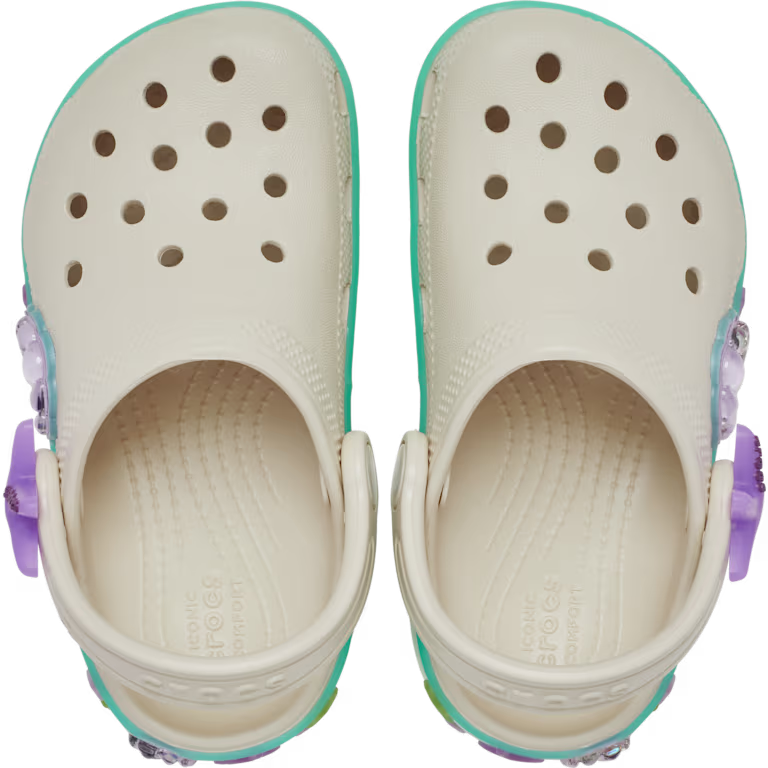 Crocs Toddler Classic Sea Sparkle Shaker Clog