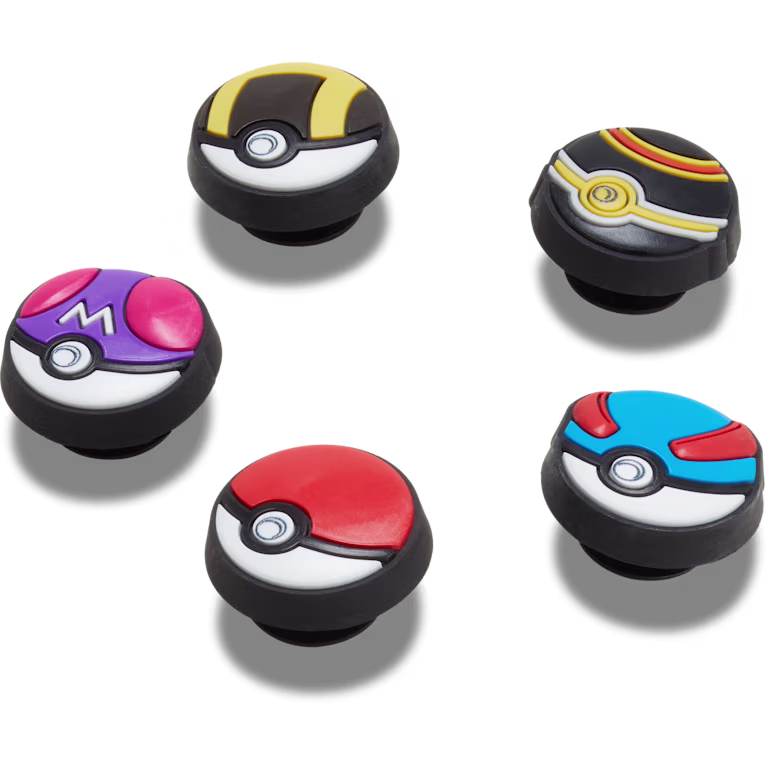 Crocs Pokémon Poke Ball 5 Pack