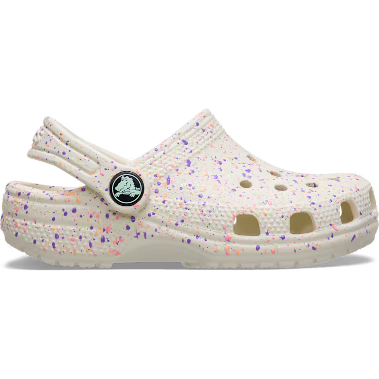 Crocs Toddler Classic Glow Paint Splatter Clog