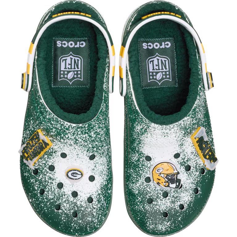 Crocs NFL Green Bay Packers Classic Lined Clog
