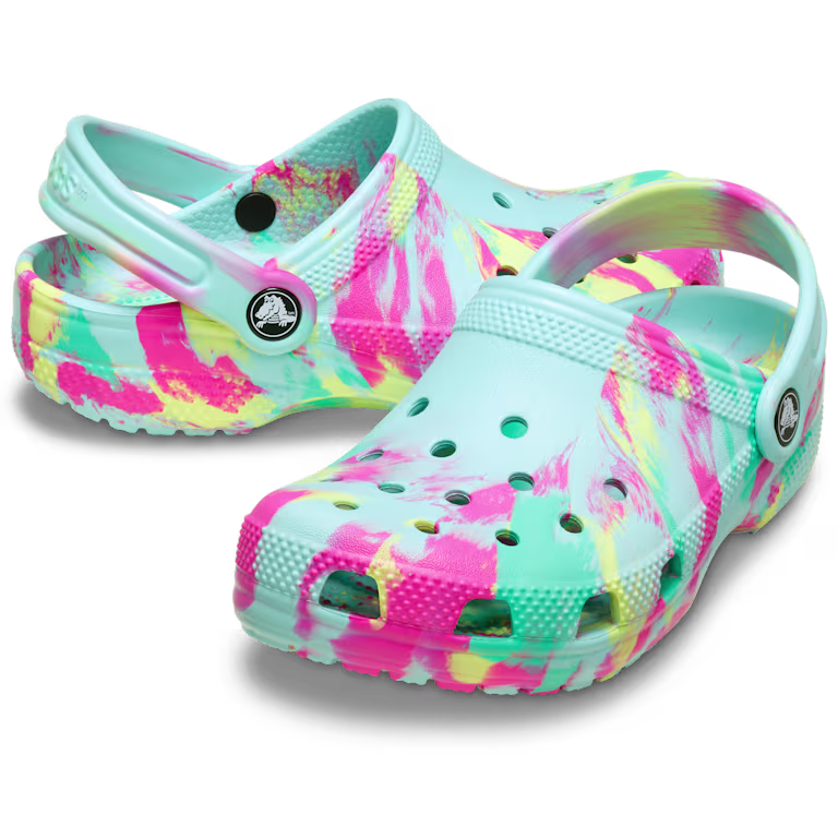 Crocs Kids' Classic Marbled Clog