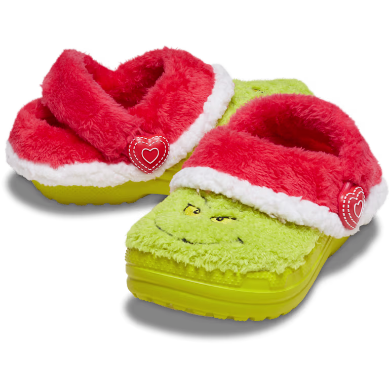 Crocs Kid's The Grinch Classic Lined Clog