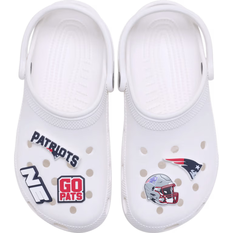 Crocs NFL New England Patriots 5 Pack