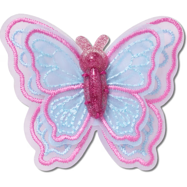 Crocs Mesh Sequin Butterfly