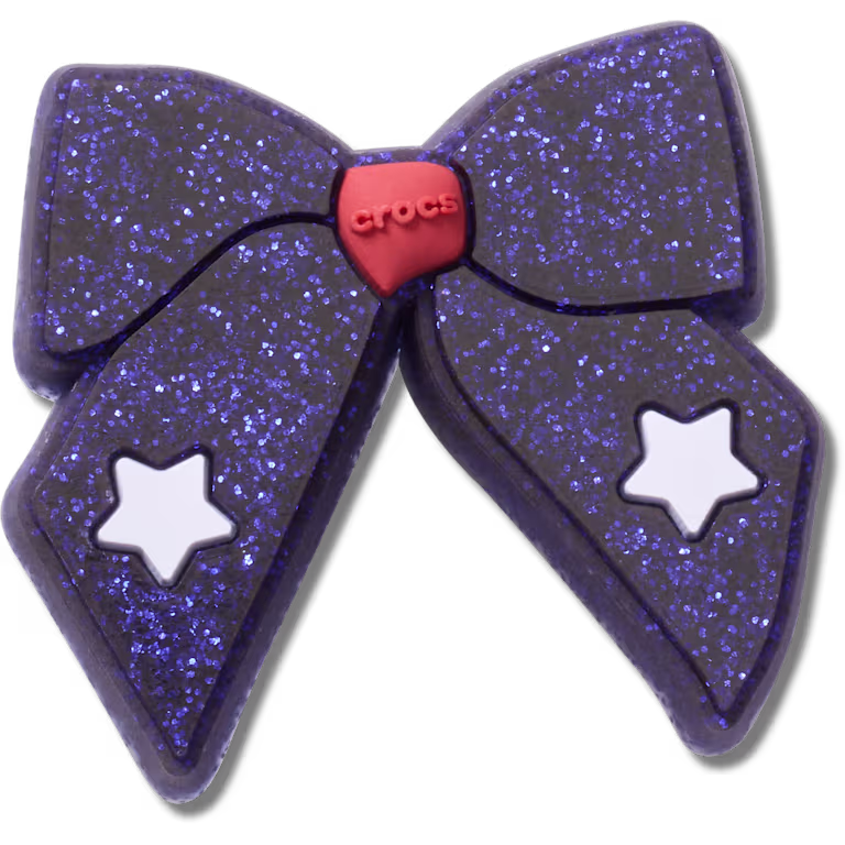 Crocs Glittery Blue Bow