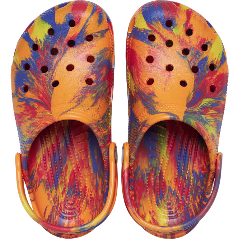 Crocs Toddler Classic Marbled Clog