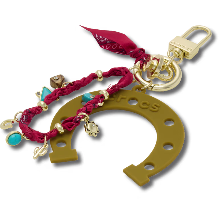 Crocs Bandana Bag Charm