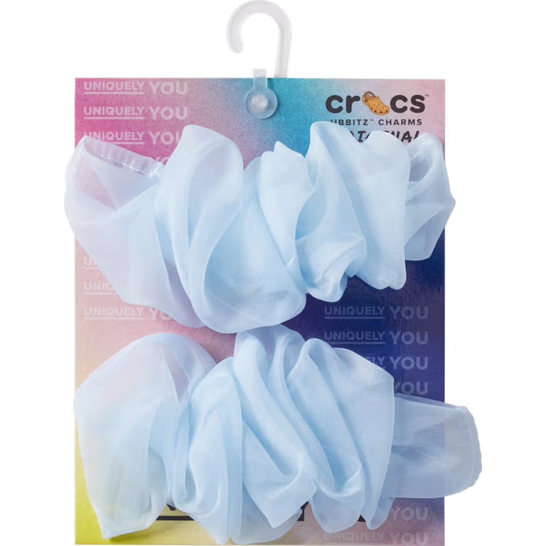 Crocs Organza Backstrap Cover Scrunchie 2 Pack