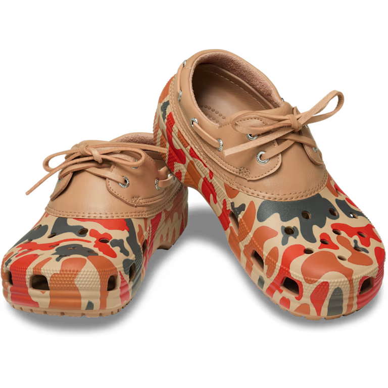 Crocs Classic Duck Camo Boat Shoe