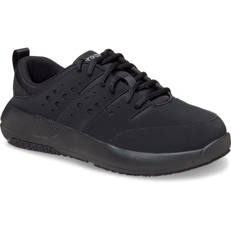 Crocs Men's On the Clock Work Sneaker Wide