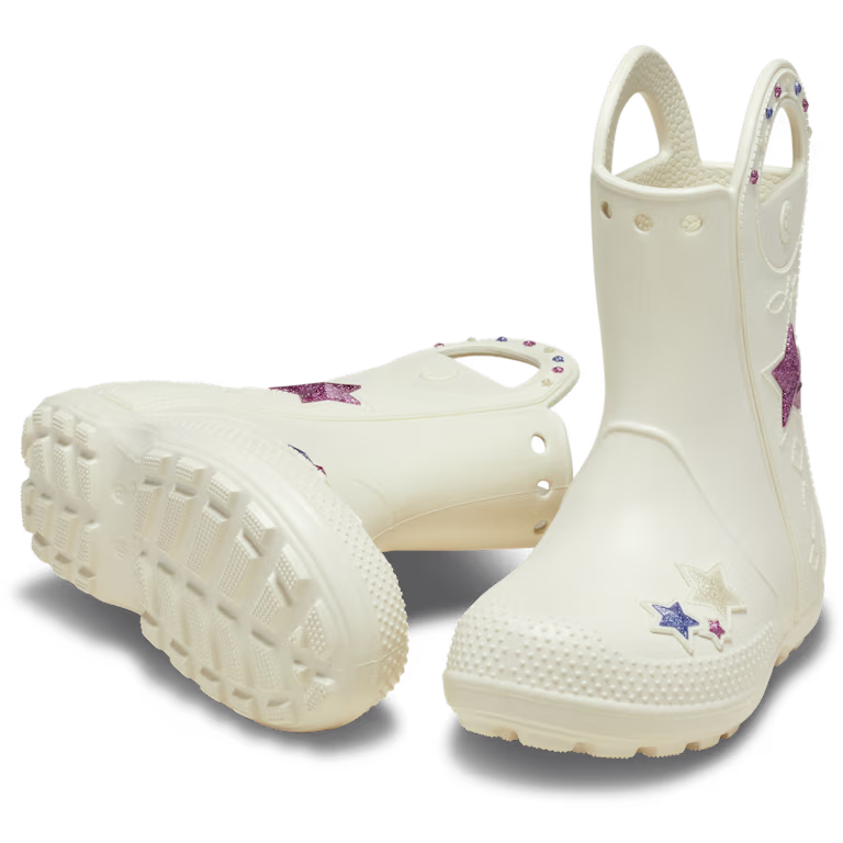 Crocs Toddler Handle It Western Metallic Boot