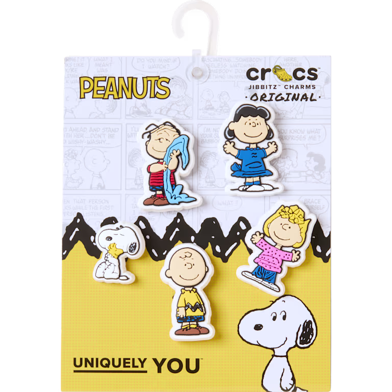 Crocs Peanuts Jibbitz 5-pack