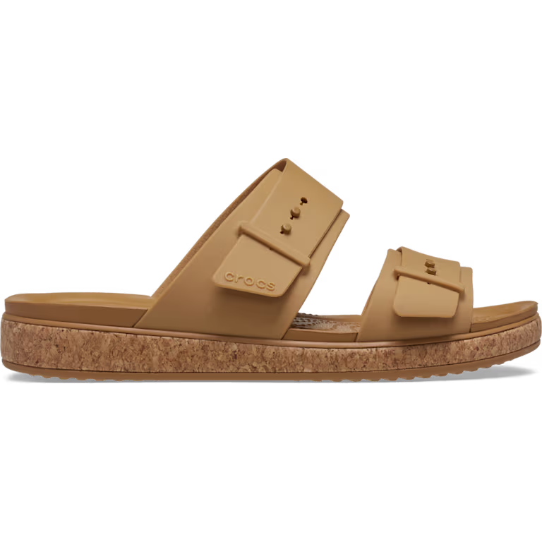 Crocs Brooklyn Buckle Low Low Cork Sandal