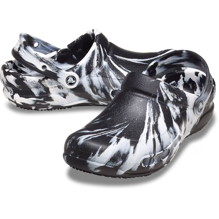 Crocs Bistro Marbled Work Clog